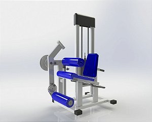 Cadeira Extensora e Flexora Conjugada - Mb Fitness