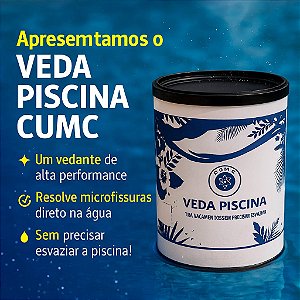 Tira Vazamento De Piscina Cumc Pó Vedante 20kg