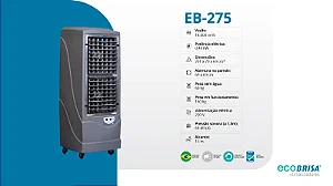 CLIMATIZADOR EVAPORATIVO ECOBRISA EB-275