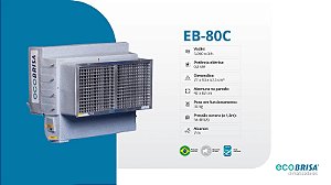 CLIMATIZADOR EVAPORATIVO ECOBRISA EB-80C