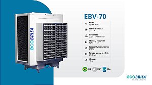 CLIMATIZADOR EVAPORATIVO ECOBRISA EBV-70