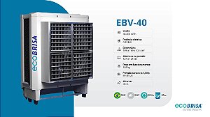 CLIMATIZADOR EVAPORATIVO ECOBRISA EBV-40