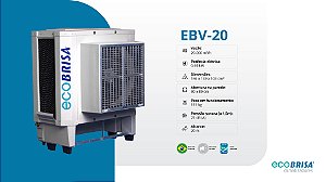 CLIMATIZADOR EVAPORATIVO ECOBRISA EBV-20