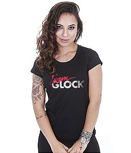 Camiseta Militar Baby Look Feminina Team Glock