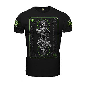 Camiseta Masculina Concept Line Skull Army Join Or Die