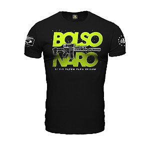 Camiseta Militar Bolsonaro Si Vis Pacem Para Bellum Team Six
