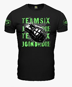 Camiseta Masculina Grenade Join Or Die Team Six Brasil