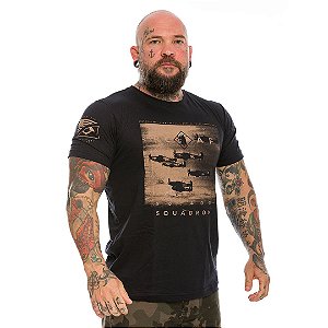 Camiseta Masculina RCAF No. 403 Squadron Team Six Brasil