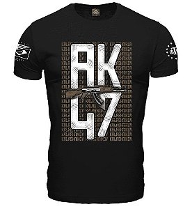 Camiseta Masculina AK47 Secret Box Team Six Brasil