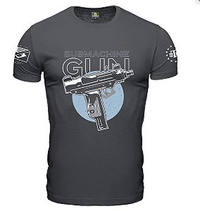 Camiseta Masculina SUBMACHINE GUN Secret Box Team Six Brasil