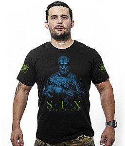 Camiseta Masculina Beard Gang Preto Team Six Brasil