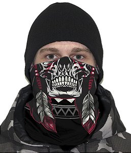 Face Armor Tribal Man Team Six