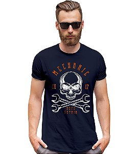 Camiseta Masculina Old Car Mechanic Auto Repair Tático Militar TeamSix Brasil