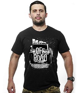 Camiseta Masculina Off Road Sem Limites Tático Militar TeamSix Brasil