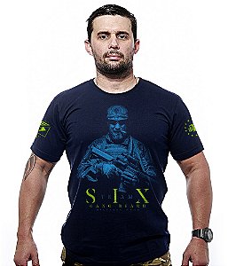 Camiseta Masculina Beard Gang Team Six Brasil