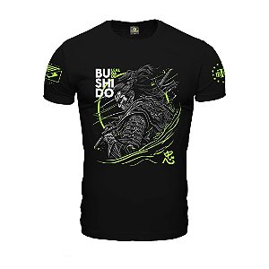 Camiseta Masculina 7 Princípios do Bushido Lealdade Team Six