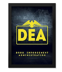 Poster Militar com Moldura DEA