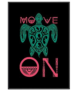 Poster Minimalista Outdoor Move On