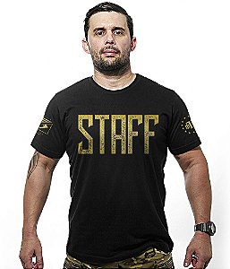 Camiseta Militar Staff Gold Line