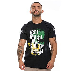 Camiseta Masculina Nossa Bandeira Team Six Brasil