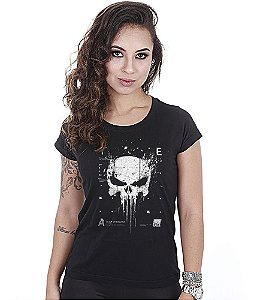 Camiseta Baby Look Feminina New Punisher