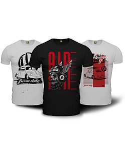 Kit Air Cooled Camisetas Masculinas Team Six Brasil