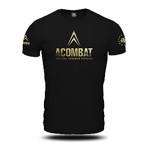 Camiseta Masculina Andrade Oficial Gold ACOMBAT Colab Team Six Brasil