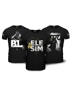 Kit Opressor 03 Camisetas Militares Bolsonaro - Team Six