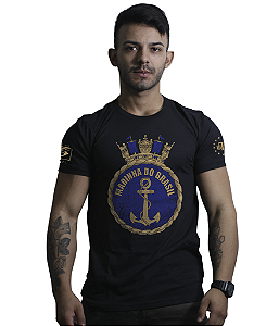 Camiseta Masculina Marinha Brasileira Team Six Brasil