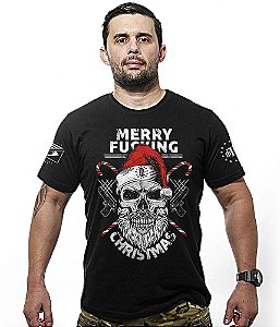 Camiseta Masculina Merry F*****g Christmas