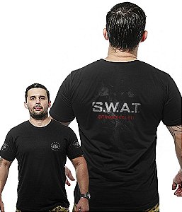 Camiseta Masculina Wide Back S.W.A.T Team Six Brasil