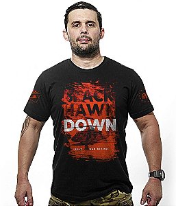 Camiseta Masculina Black Hawk Down Team Six Brasil