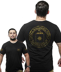 Camiseta Masculina Wide Back Central Intelligence Agency