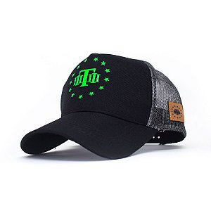 Boné Trucker Soldier Multicam Black Green Death Team Six Brasil