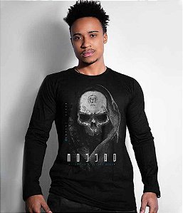 Camiseta Manga Longa Mossad Serviço Secreto Israelense Masculina Team Six Brasil