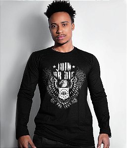 Camiseta Manga Longa Join Or Die Masculina Team Six Brasil