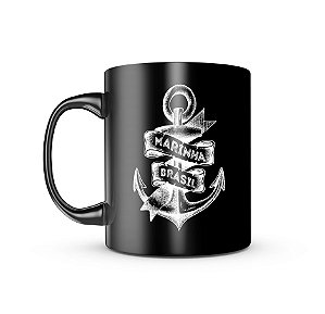 Caneca Dark Militar Marinha do Brasil