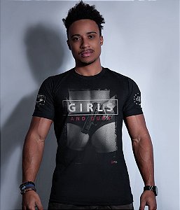 Camiseta Masculina Squad T6 GUFZ6 Girls And Guns Team Six Brasil