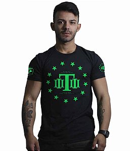 Camiseta Masculina Concept Line Tactical Flag Brasil