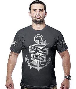 Camiseta Masculina Marinha do Brasil Hurricane Line