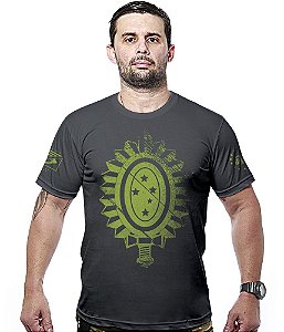 Camiseta Masculina Exército Brasileiro Hurricane Line Team Six Brasil