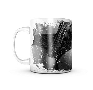 Caneca de Porcelana GUFZ6 White Girls And Guns