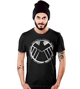 Camiseta Masculina Filmes Avengers S.H.I.E.L.D Tático Militar TeamSix Brasil