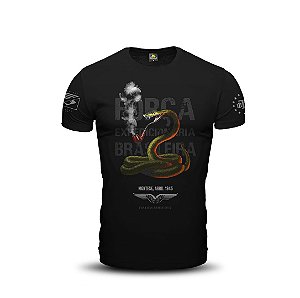 Camiseta Masculina Força Expedicionaria Casa das Armas Team Six Brasil