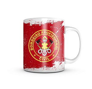 Caneca Bombeiro Profissional Civil