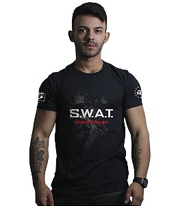 Camiseta Masculina SWAT Forças Especiais EUA Team Six Brasil