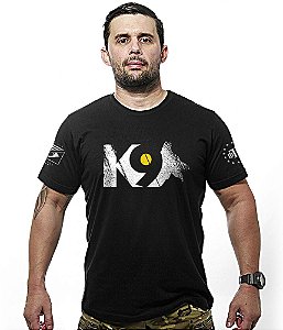 Camiseta Masculina K9 Police Patrulha com Cão