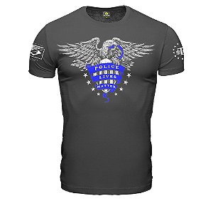 Camiseta Militar Police Live Matter Eagle EUA Team Six