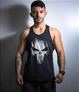 Camiseta Regata Punisher Justiceiro Masculina