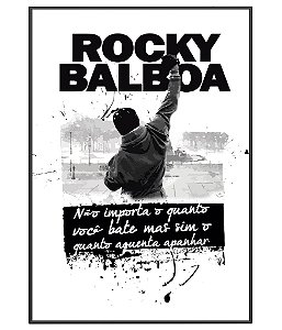 Poster Temático Rocky Balboa